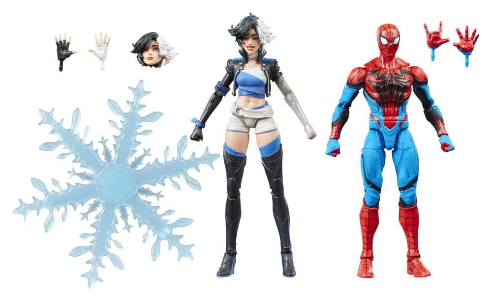 Marvel Rivals Marvel Legends Actionfigur 2-Pack Spider-Man och Luna Snow 15 cm