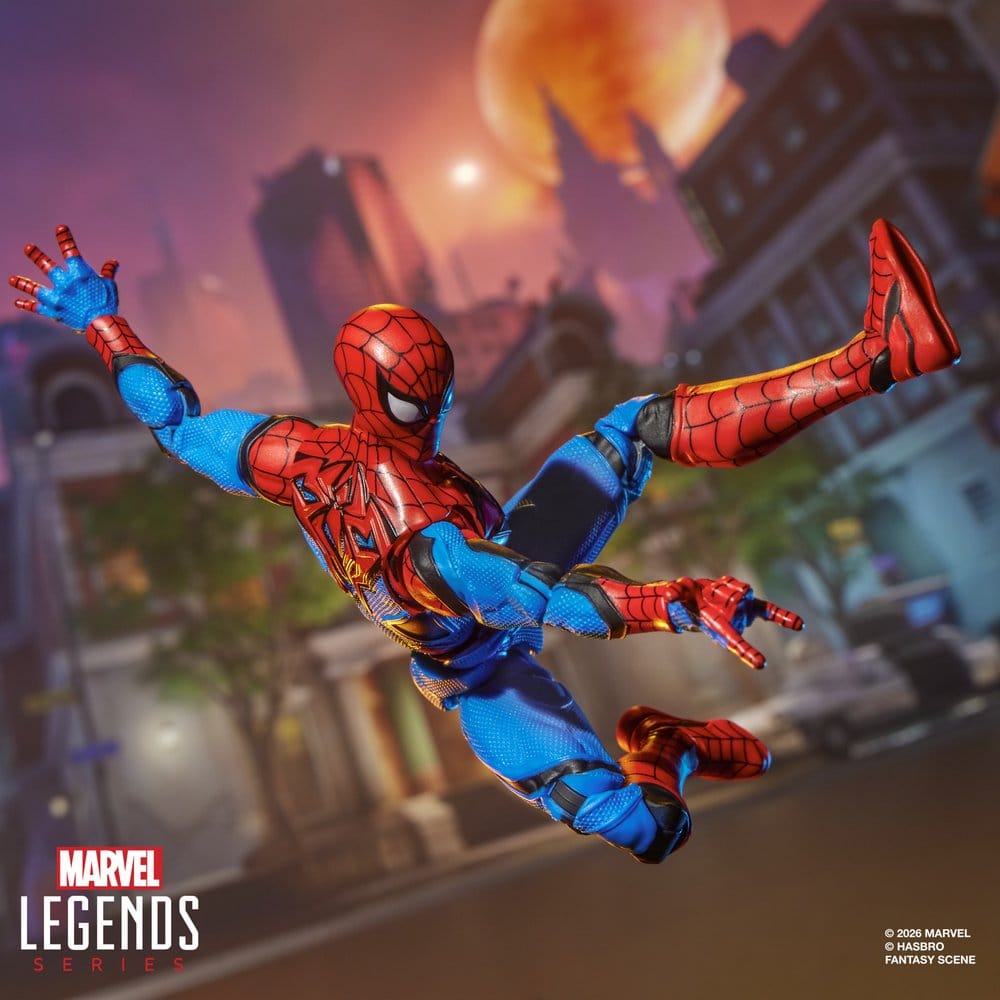 Marvel Rivals Marvel Legends Actionfigur 2-Pack Spider-Man och Luna Snow 15 cm
