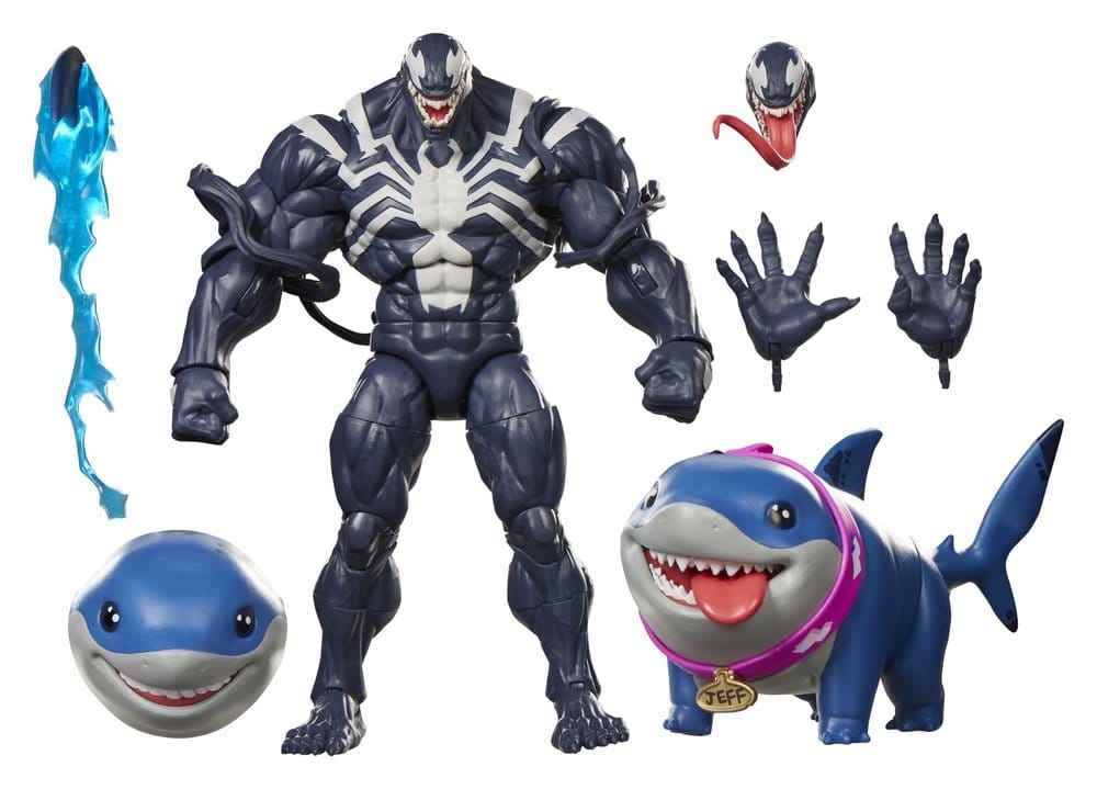 Marvel Rivals Marvel Legends Actionfigur 2-Pack Venom & Jeff the Land Shark 15 cm