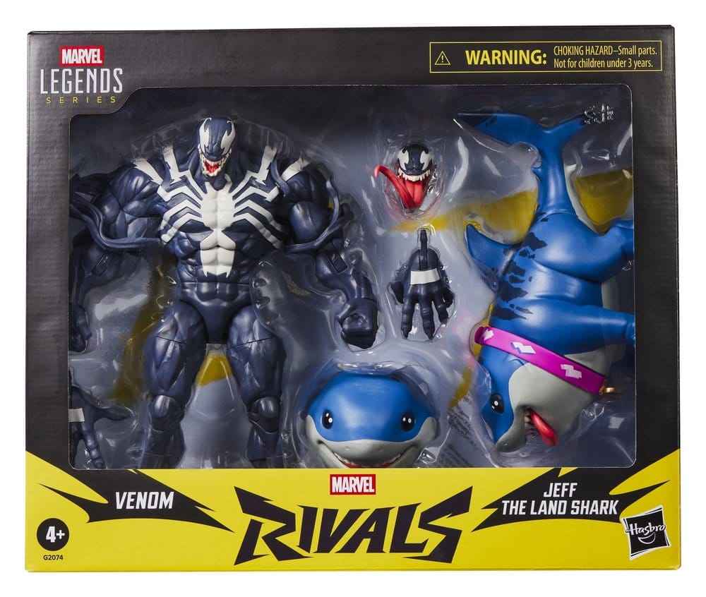 Marvel Rivals Marvel Legends Actionfigur 2-Pack Venom & Jeff the Land Shark 15 cm