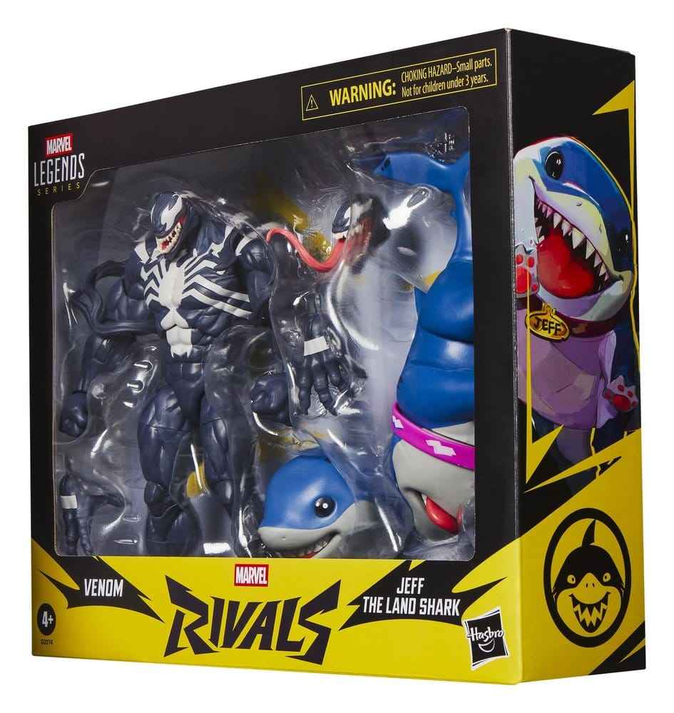 Marvel Rivals Marvel Legends Actionfigur 2-Pack Venom & Jeff the Land Shark 15 cm