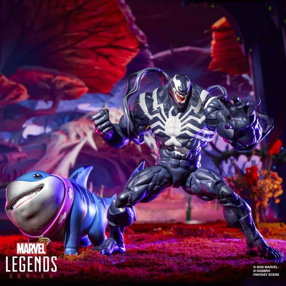 Marvel Rivals Marvel Legends Actionfigur 2-Pack Venom & Jeff the Land Shark 15 cm