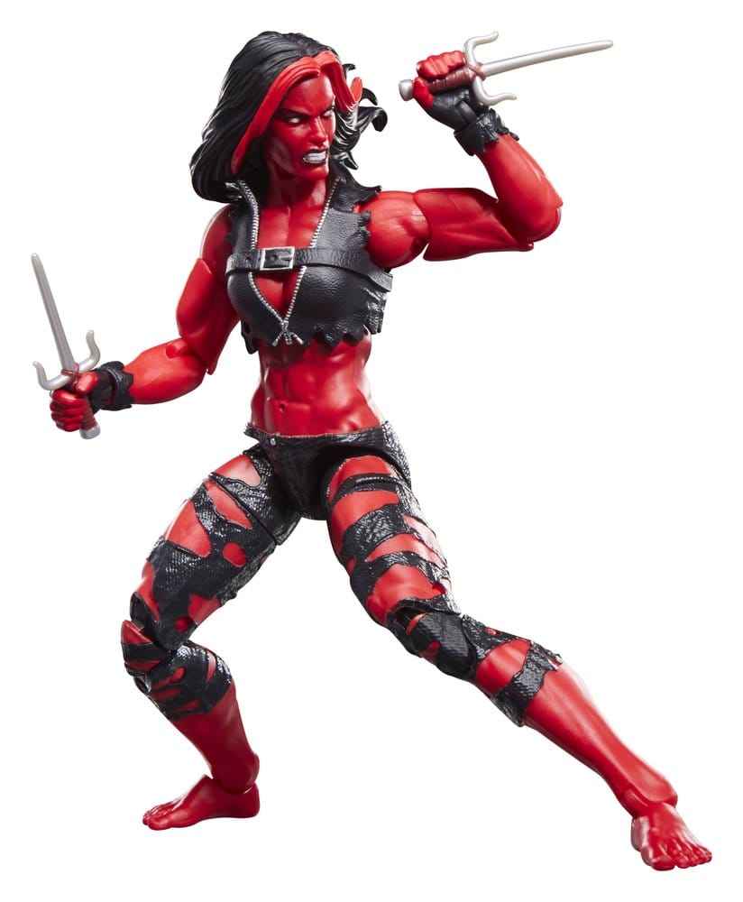 Marvel Legends Actionfigur Red She-Hulk 15 cm från Hulk