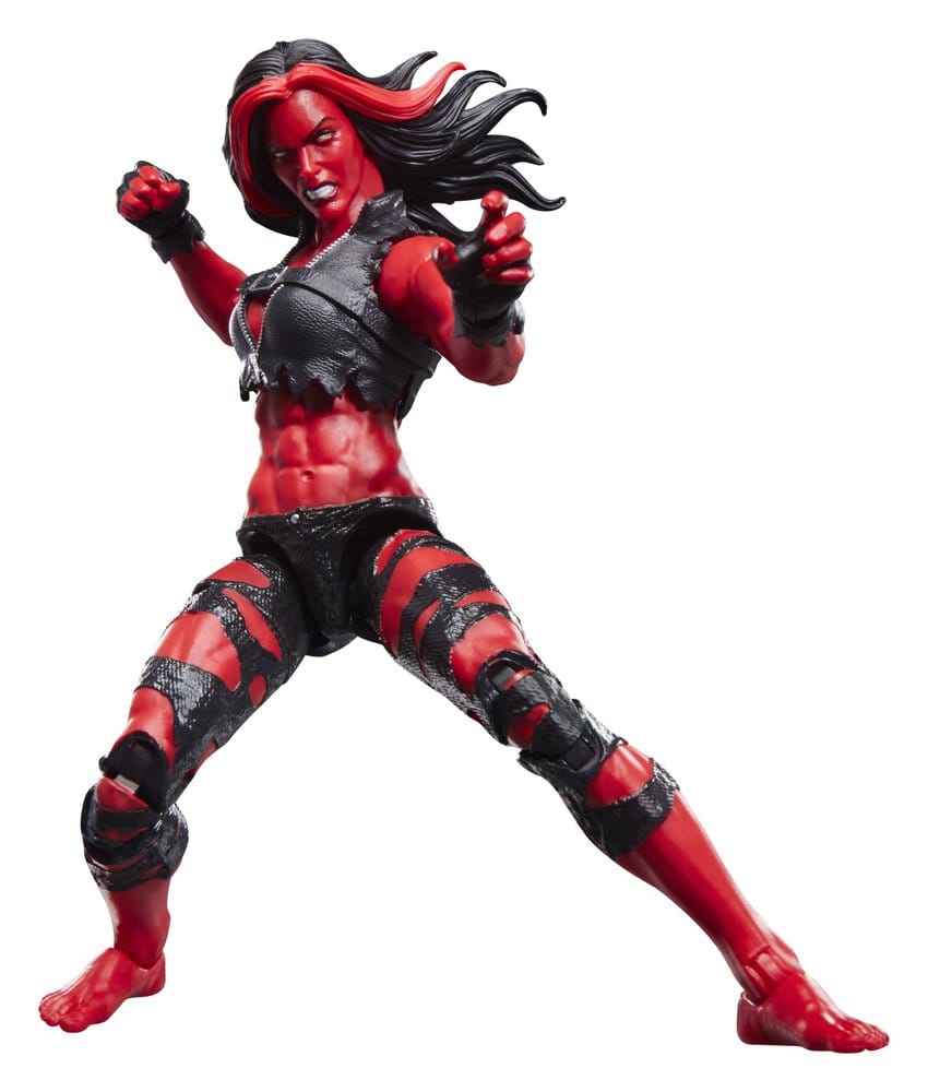 Marvel Legends Actionfigur Red She-Hulk 15 cm från Hulk