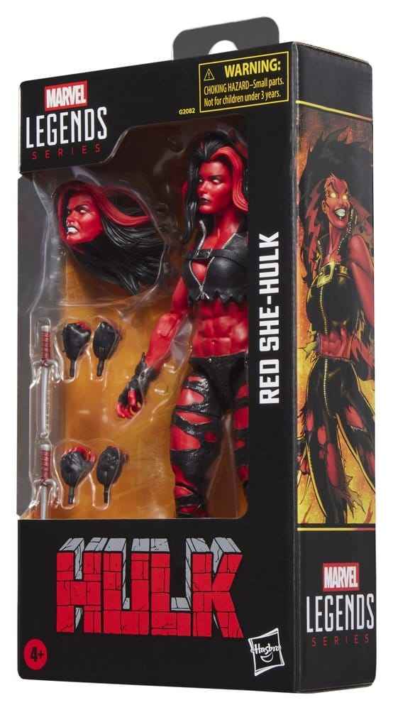 Marvel Legends Actionfigur Red She-Hulk 15 cm från Hulk