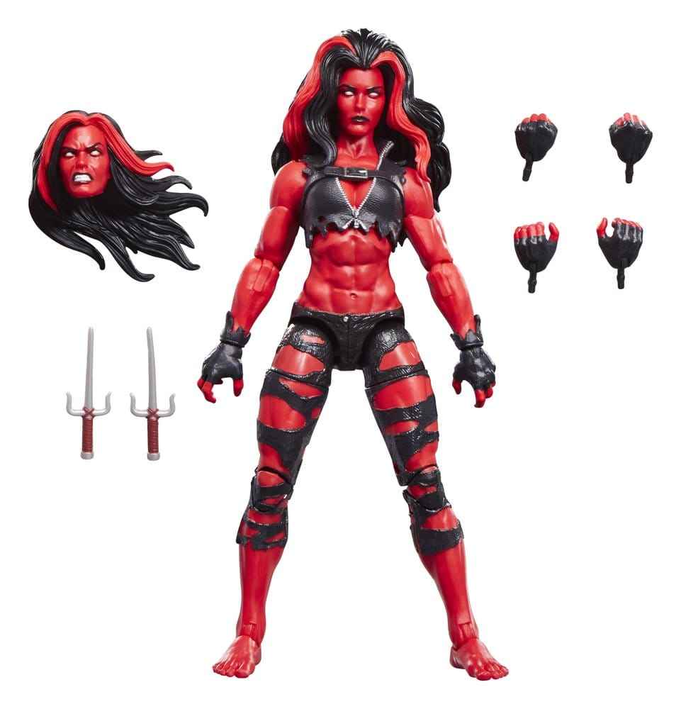 Marvel Legends Actionfigur Red She-Hulk 15 cm från Hulk
