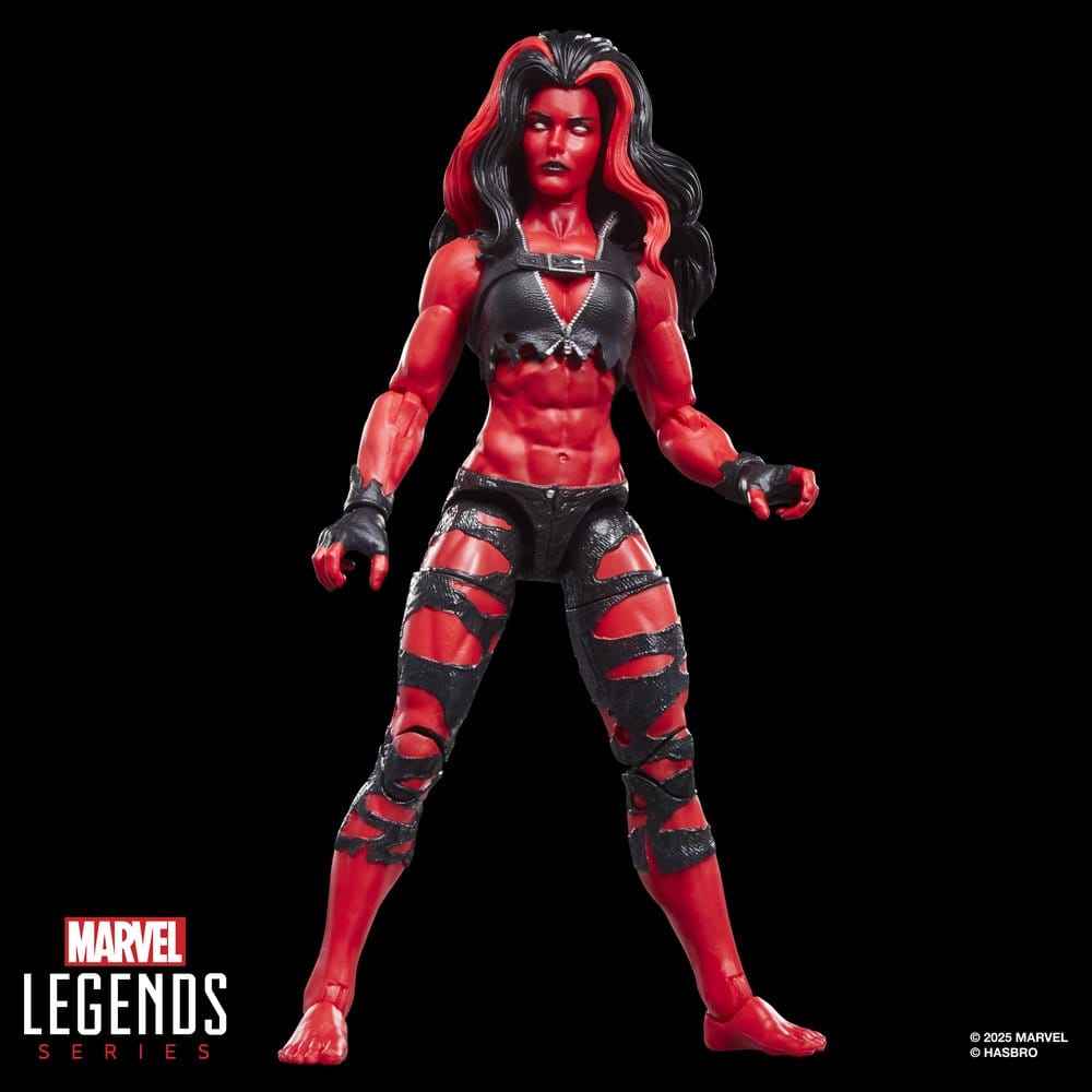 Marvel Legends Actionfigur Red She-Hulk 15 cm från Hulk