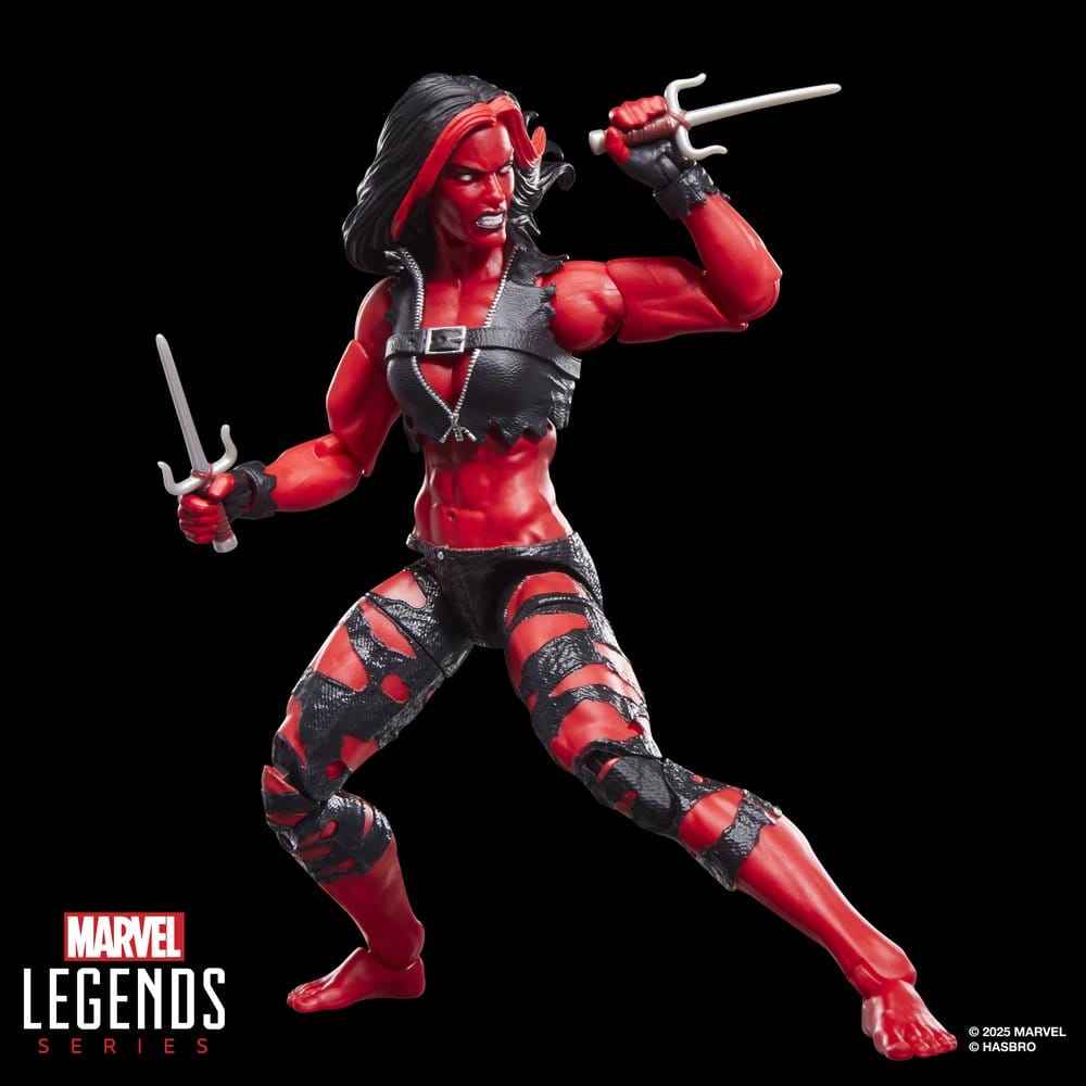 Marvel Legends Actionfigur Red She-Hulk 15 cm från Hulk