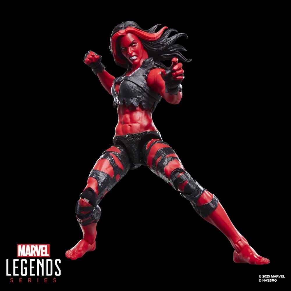Marvel Legends Actionfigur Red She-Hulk 15 cm från Hulk