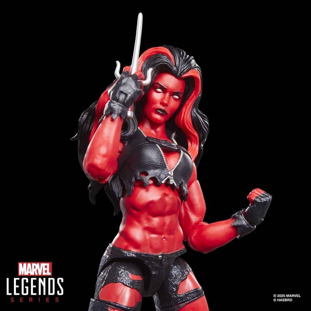 Marvel Legends Actionfigur Red She-Hulk 15 cm från Hulk