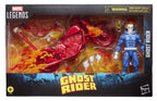 Ghost Rider Marvel Legends Actionfigur Johnny Blaze med Motorcykel 15 cm