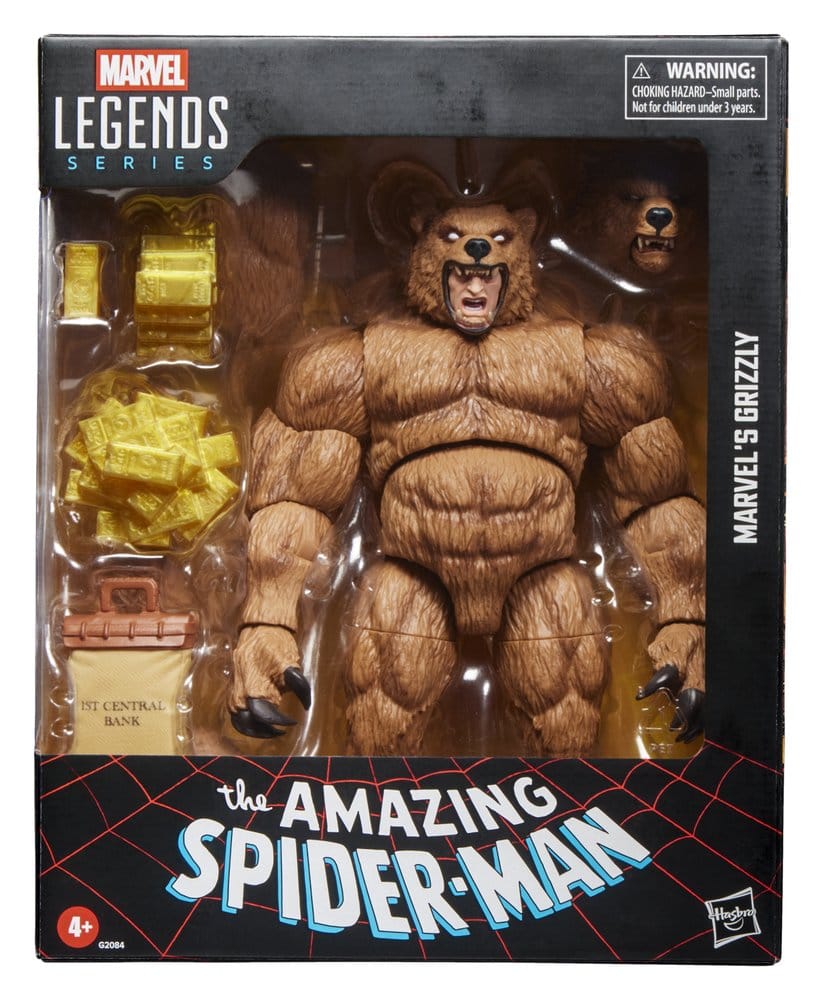 The Amazing Spider-Man Marvel Legends Action Figur Marvel's Grizzly 15 cm