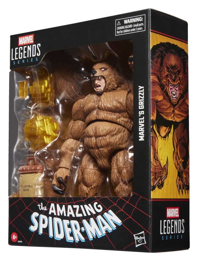 The Amazing Spider-Man Marvel Legends Action Figur Marvel's Grizzly 15 cm