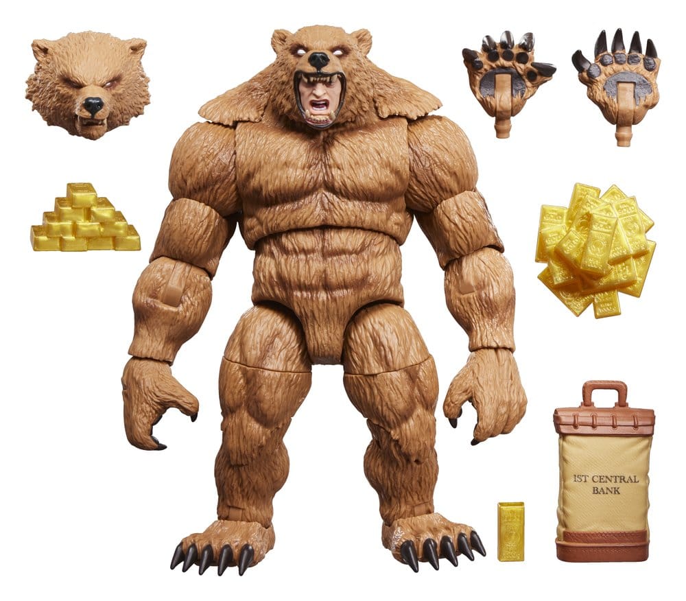 The Amazing Spider-Man Marvel Legends Action Figur Marvel's Grizzly 15 cm