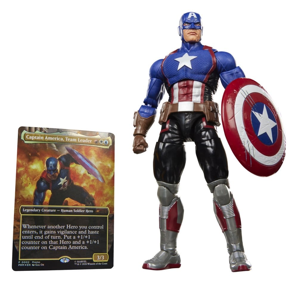 Magic The Gathering: Marvel Super Heroes Marvel Legends Action Figure Captain America (Avengers: Twilight) 15 cm