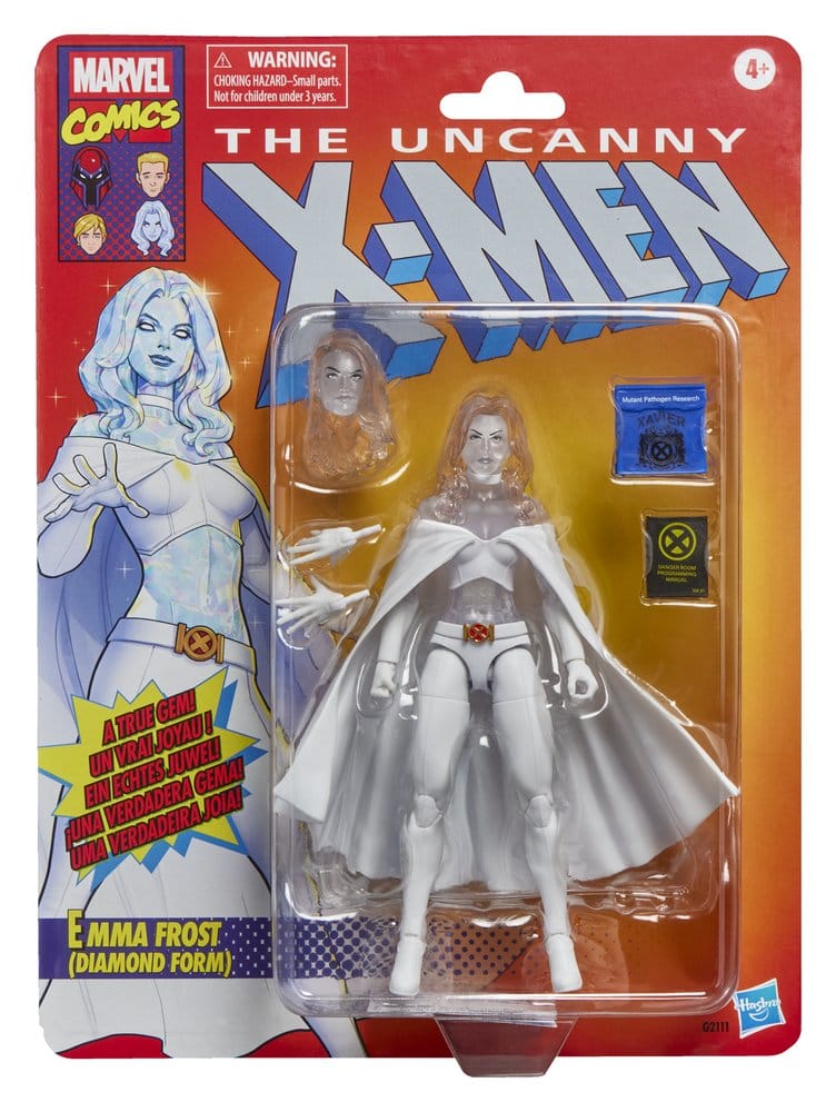 Den Kusliga X-Men Marvel Legends Action Figur Emma Frost (Diamantform) 15 cm