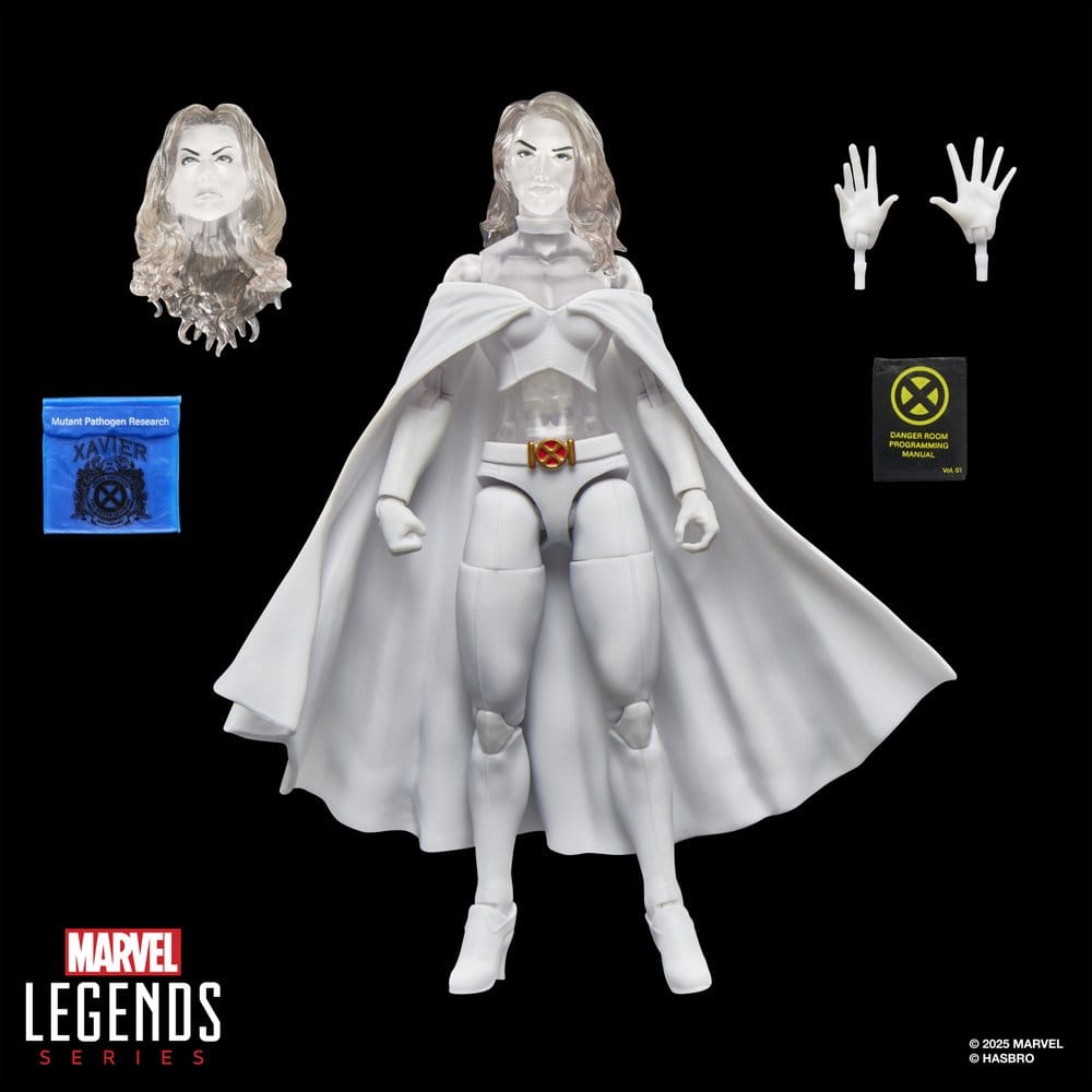 Den Kusliga X-Men Marvel Legends Action Figur Emma Frost (Diamantform) 15 cm