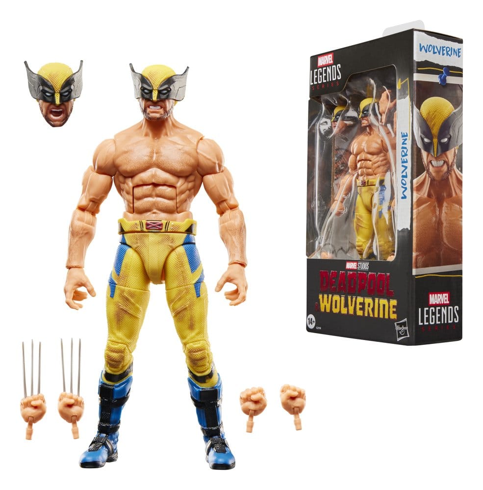 Deadpool & Wolverine Marvel Legends Action Figur Wolverine 15 cm
