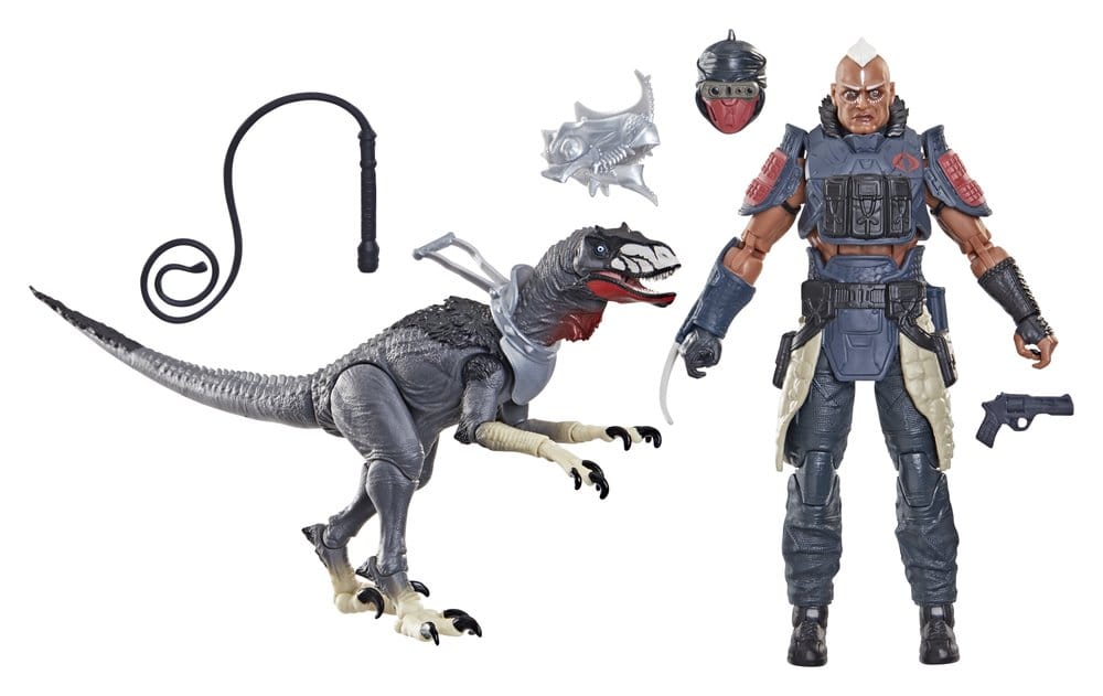 G.I. Joe Classified Series actionfigur 2-pack #196 Professor Rottclaw & Cobra Deinonychus 15 cm