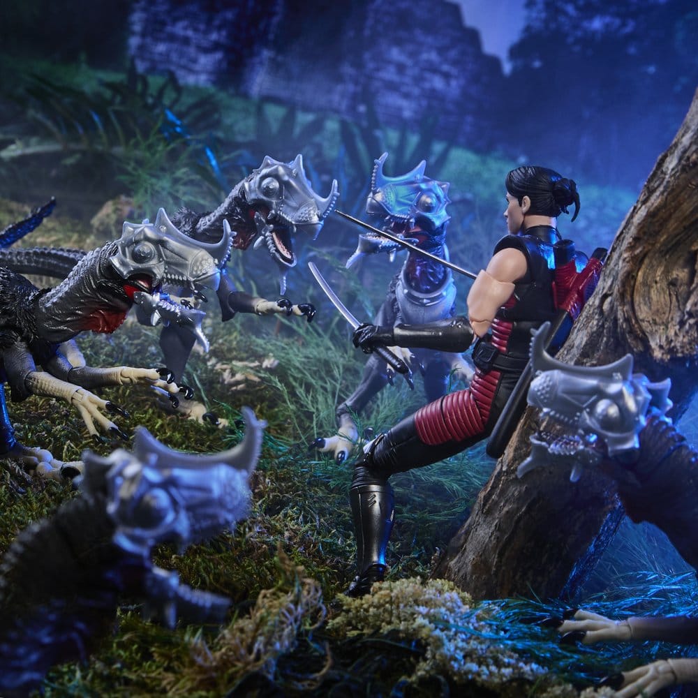 G.I. Joe Classified Series actionfigur 2-pack #196 Professor Rottclaw & Cobra Deinonychus 15 cm