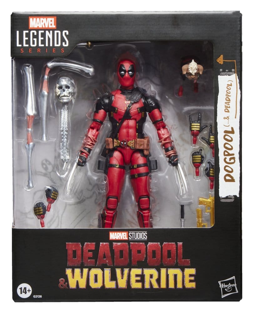Deadpool & Wolverine Marvel Legends Action Figur Dogpool & Deadpool 15 cm
