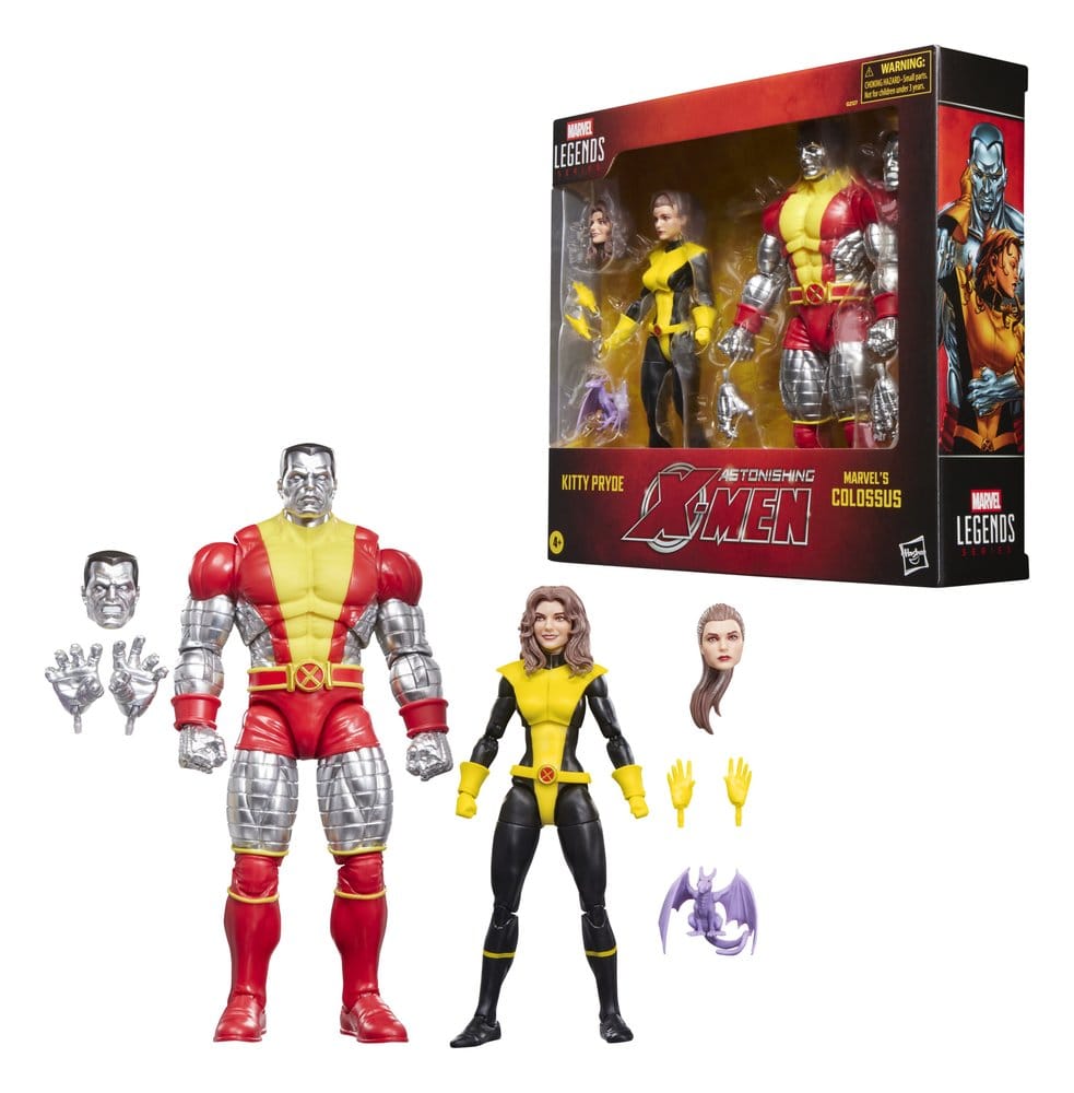 Astonishing X-Men Marvel Legends Action Figur 2-Pack Kitty Pryde & Marvel's Colossus 15 cm