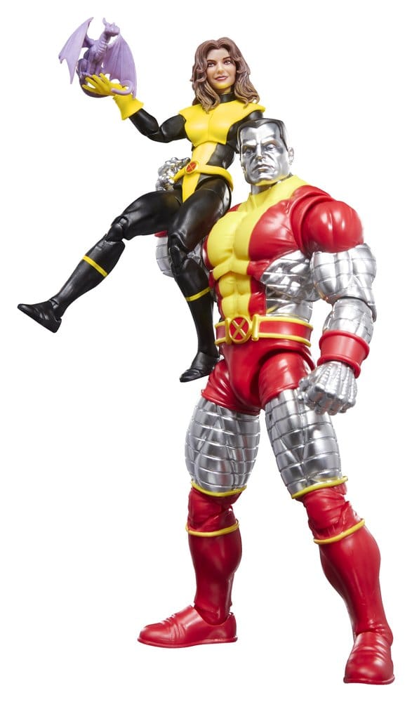 Fantastiska X-Men Marvel Legends Action Figur 2-Pack Kitty Pryde & Marvel's Colossus 15 cm