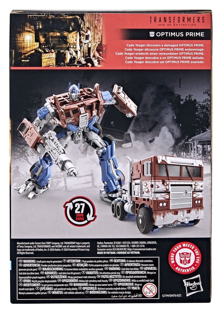 Transformers: Age of Extinction Studio Series Voyager Class Action Figur Optimus Prime 17 cm