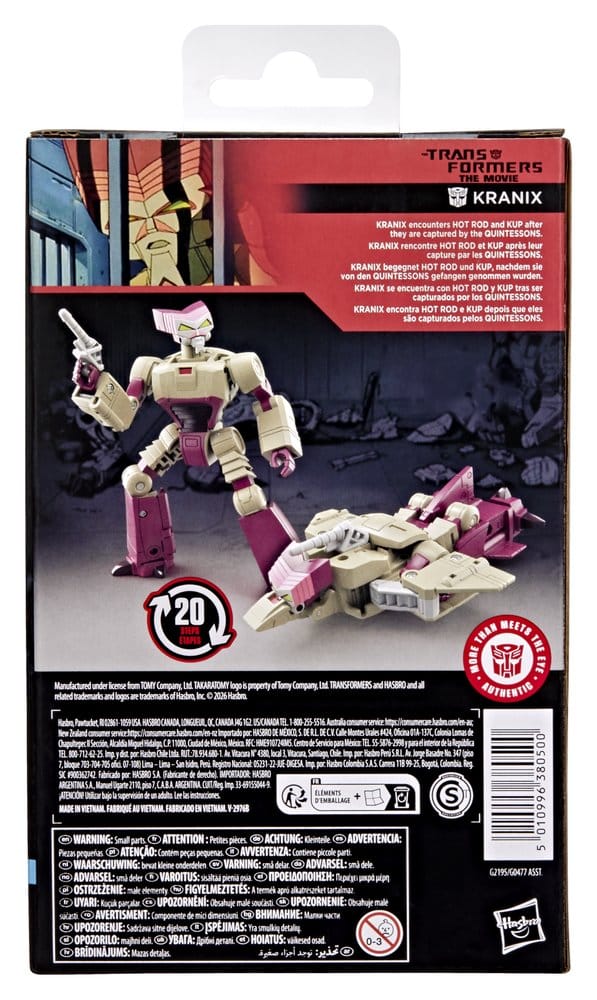 The Transformers: The Movie Studio Series Deluxe Class Action Figur Kranix 14 cm