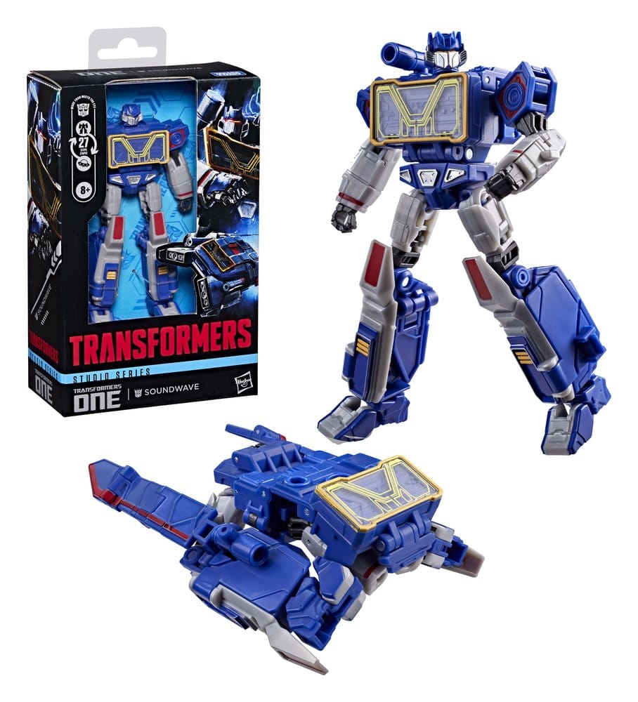 Transformers One Studio Series Deluxe Klass Actionfigur Soundwave 13 cm