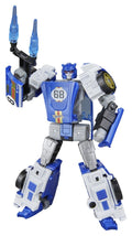 Transformers x Hot Wheels Samarbets-Deluxe Klass Actionfigur El Segundo Coupe 13 cm