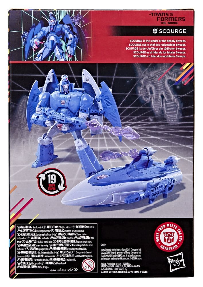 The Transformers: The Movie Studio Series Voyager Class Action Figur MTMTE Collection: Scourge 17 cm