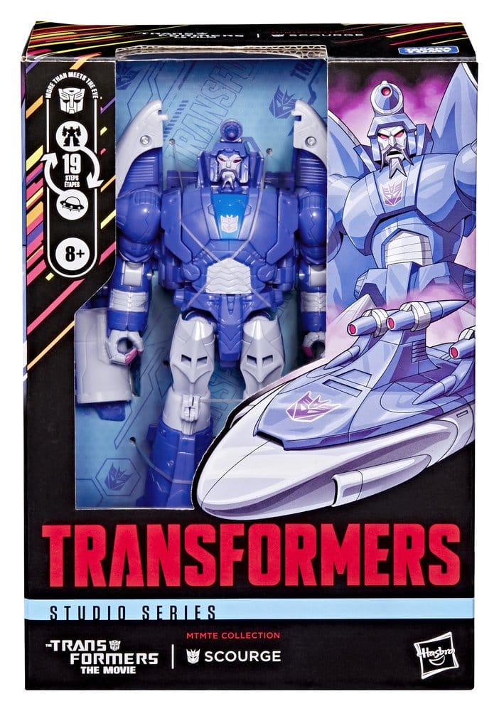 The Transformers: The Movie Studio Series Voyager Class Action Figur MTMTE Collection: Scourge 17 cm