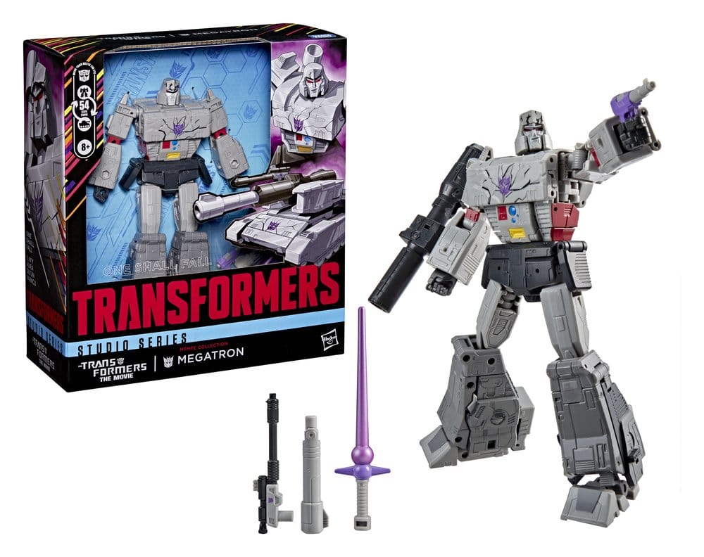 The Transformers: The Movie Studio Series Leader Class Action Figur MTMTE Collection: Megatron 22 cm