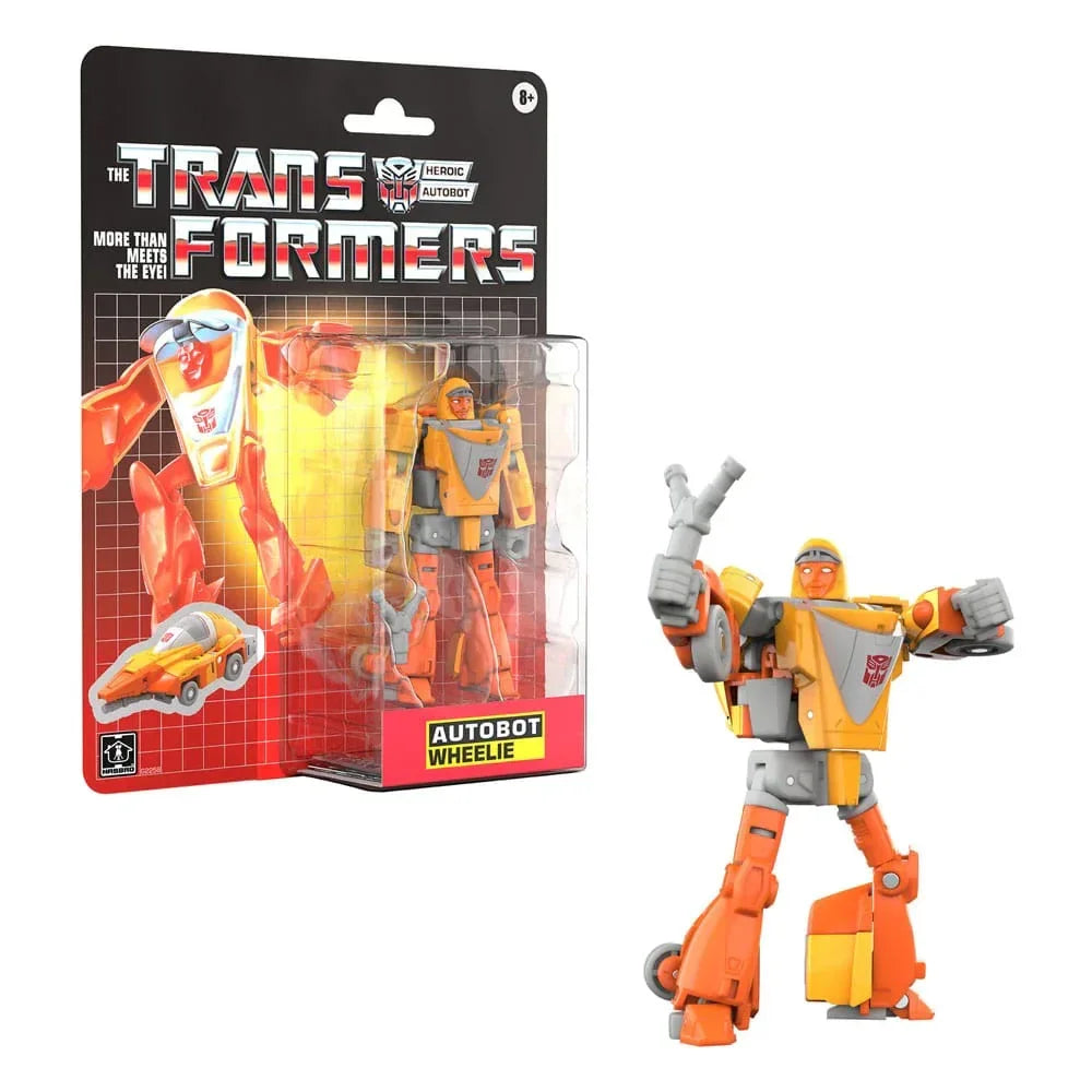 Transformers Retro G1 Action Figur Autobot Wheelie 11 cm Hasbro