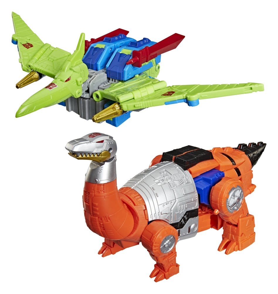 Transformers Age of the Primes Ledarklass Action Figur 2-Pack G2 G2 Dinobot Swoop & G2 Dinobot Sludge 19 cm Hasbro