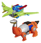 Transformers Age of the Primes Ledarklass Action Figur 2-Pack G2 G2 Dinobot Swoop & G2 Dinobot Sludge 19 cm Hasbro