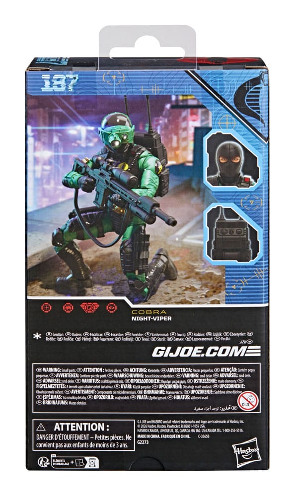 G.I. Joe Classified Series Action Figur Night-Viper 15 cm Hasbro