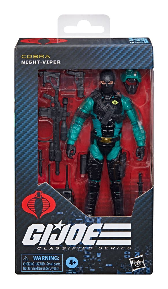 G.I. Joe Classified Series Action Figur Night-Viper 15 cm Hasbro