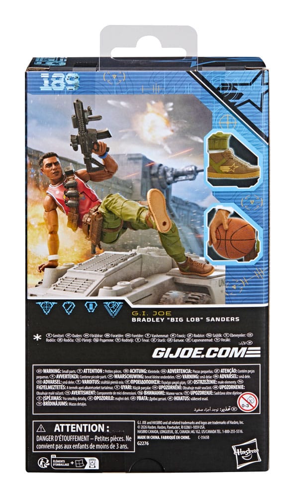 G.I. Joe Classified Series Action Figur Bradley "Big Lob" Sanders 15 cm Hasbro