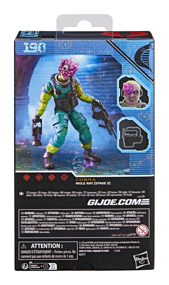 G.I. Joe Classified Series Actionfigur Mole Rat (Stage 2) 15 cm Hasbro