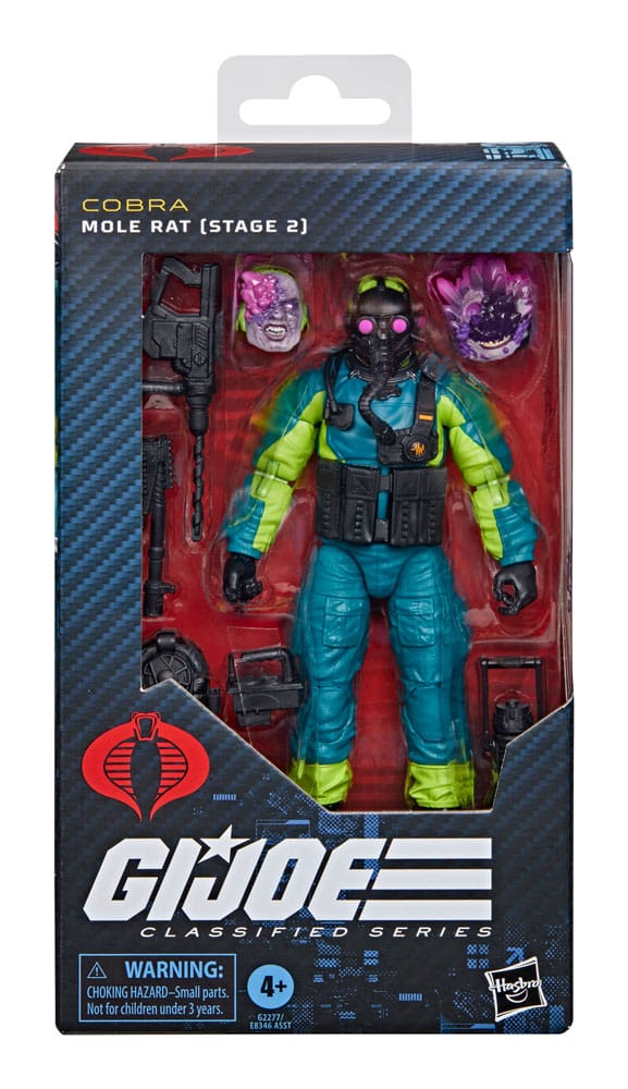 G.I. Joe Classified Series Actionfigur Mole Rat (Stage 2) 15 cm Hasbro