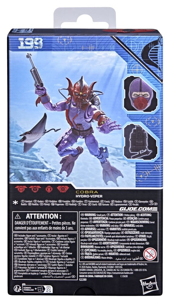 G.I. Joe Classified Series Action Figur #199 Hydro-Viper 15 cm