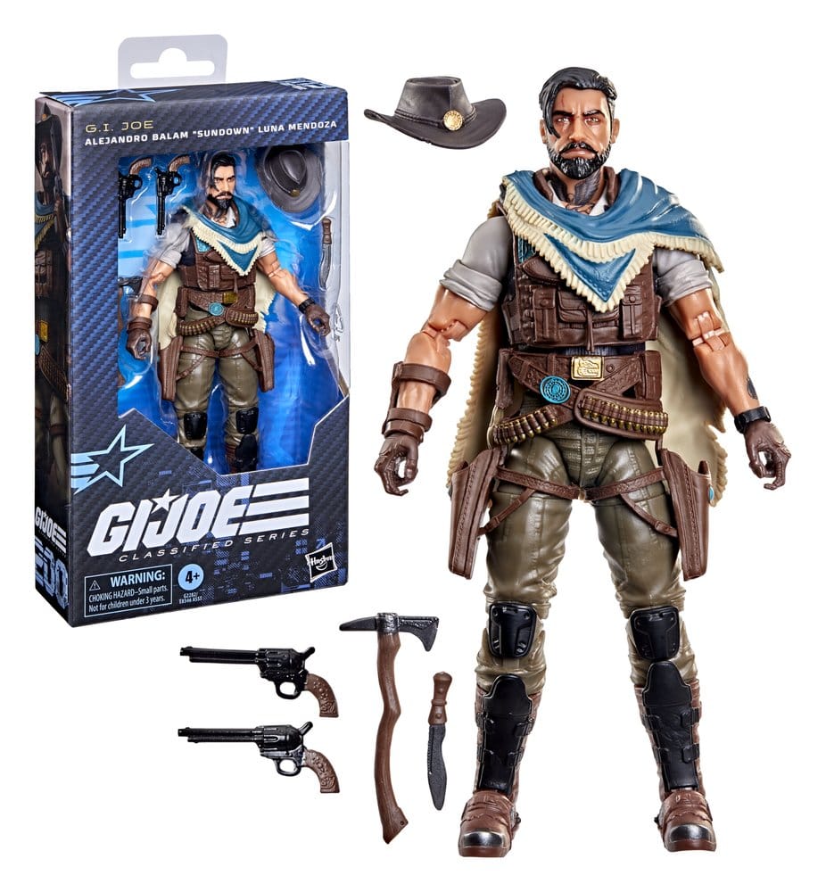 G.I. Joe Classified Series Action Figur #200 Alejandro Balam "Sundown" Luna Mendoza 15 cm