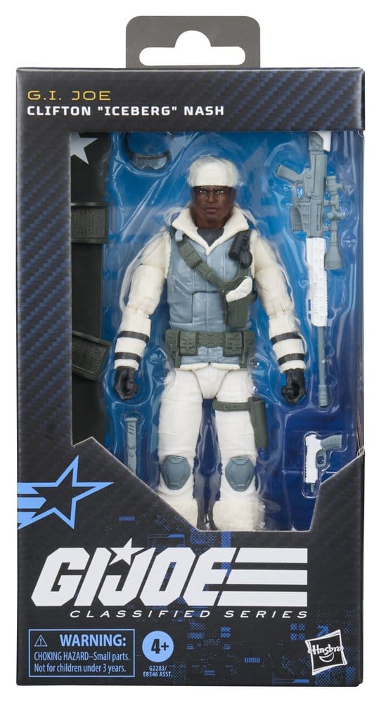 G.I. Joe Classified Series Actionfigur #207 Clifton "Iceberg" Nash 15 cm