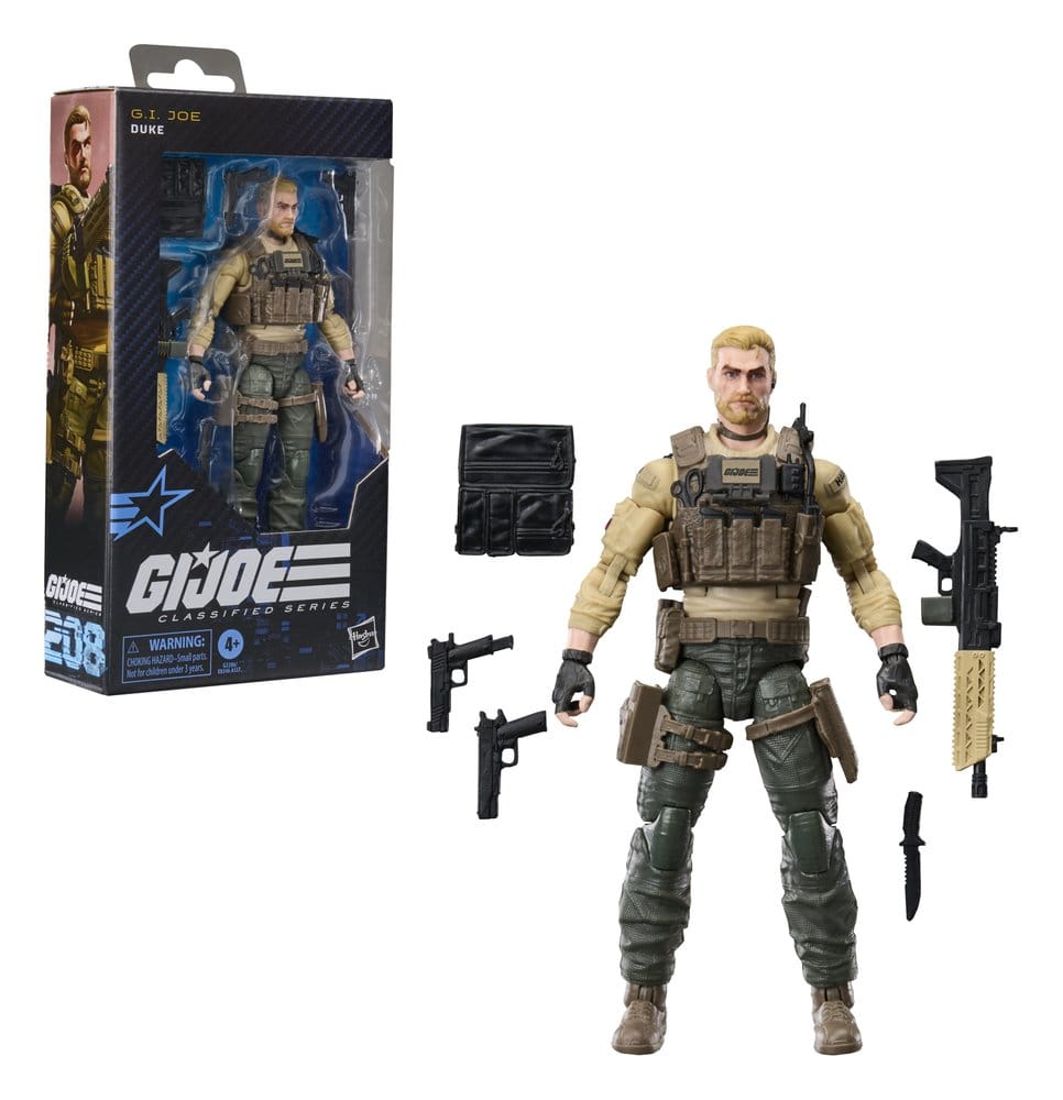 G.I. Joe Classified Series Action Figur #208 Duke 15 cm