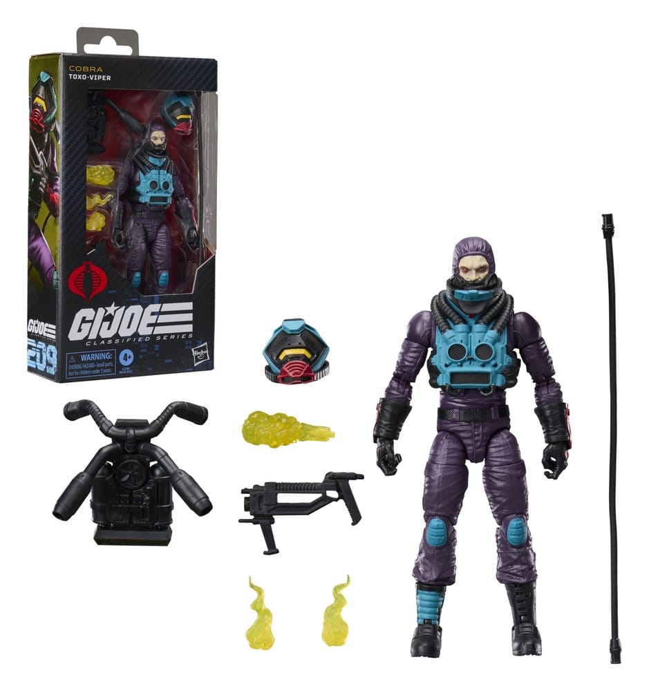 G.I. Joe Classified Series Action Figur #209 Toxo-Viper 15 cm