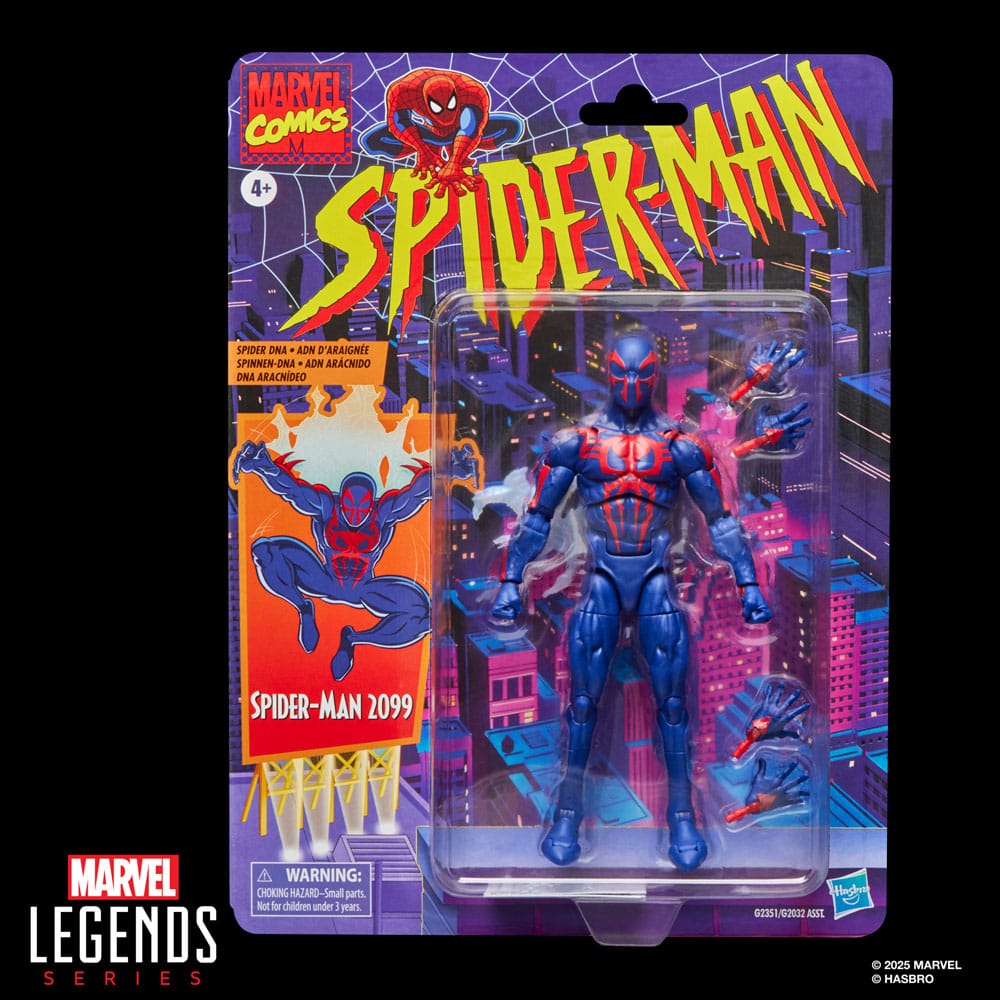 Spider-Man Marvel Legends Retro Action Figur Spider-Man 2099 15 cm Hasbro