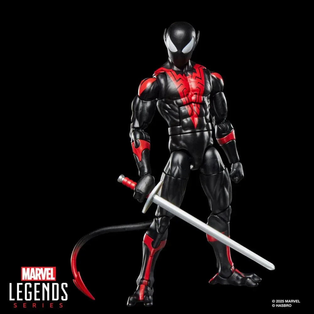 Spider-Man Marvel Legends Retro Action Figur Uncanny Spider-Man (Nightcrawler) 15 cm Hasbro