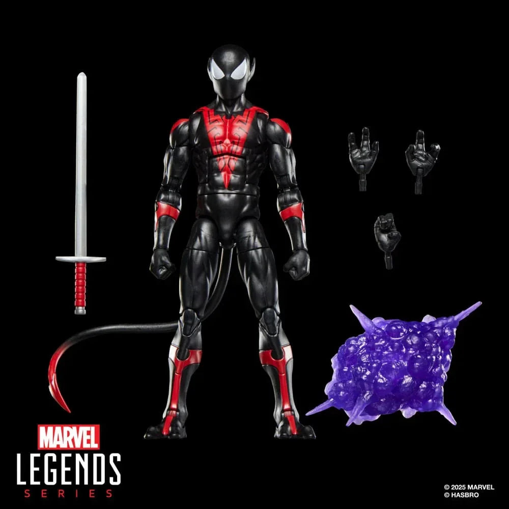 Spider-Man Marvel Legends Retro Action Figur Uncanny Spider-Man (Nightcrawler) 15 cm Hasbro